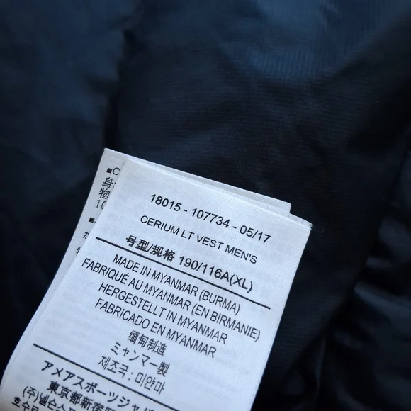 Arc'teryx Cerium LT Men's Vest XL - Picture 11 of 16